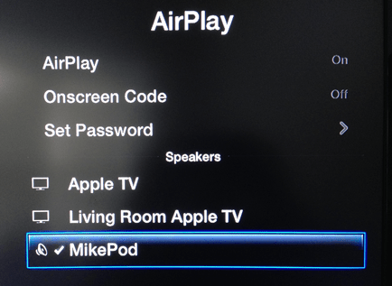 Airplay-Mikepod